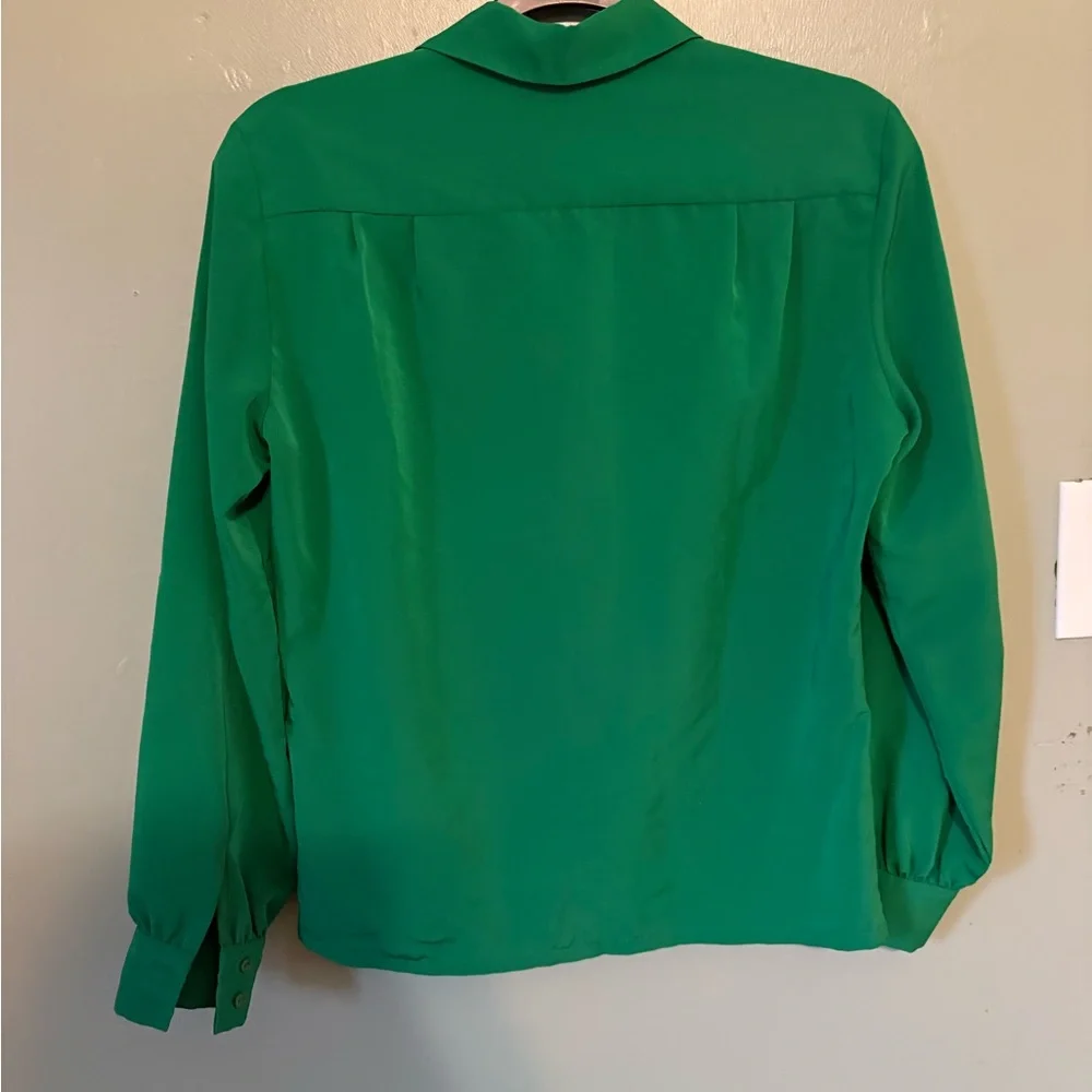 Pendleton Vibrant Green Blouse - Picture 5 of 6